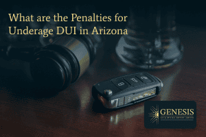 What are the penalties for underage DUI in Arizona