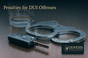 Penalties for DUI offenses